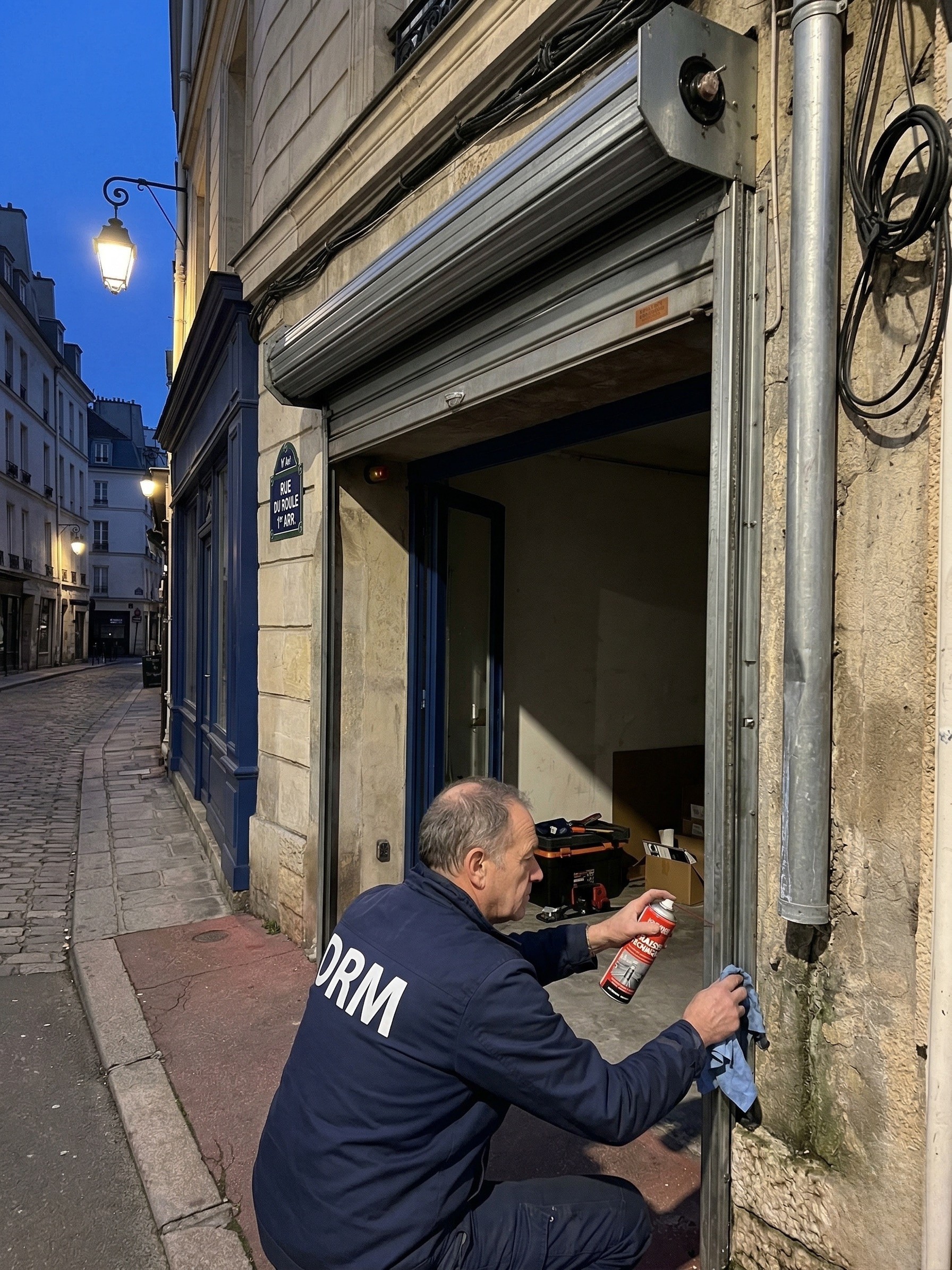 Réparation moteur rideau métallique Vitrolles Bouches-du-Rhône