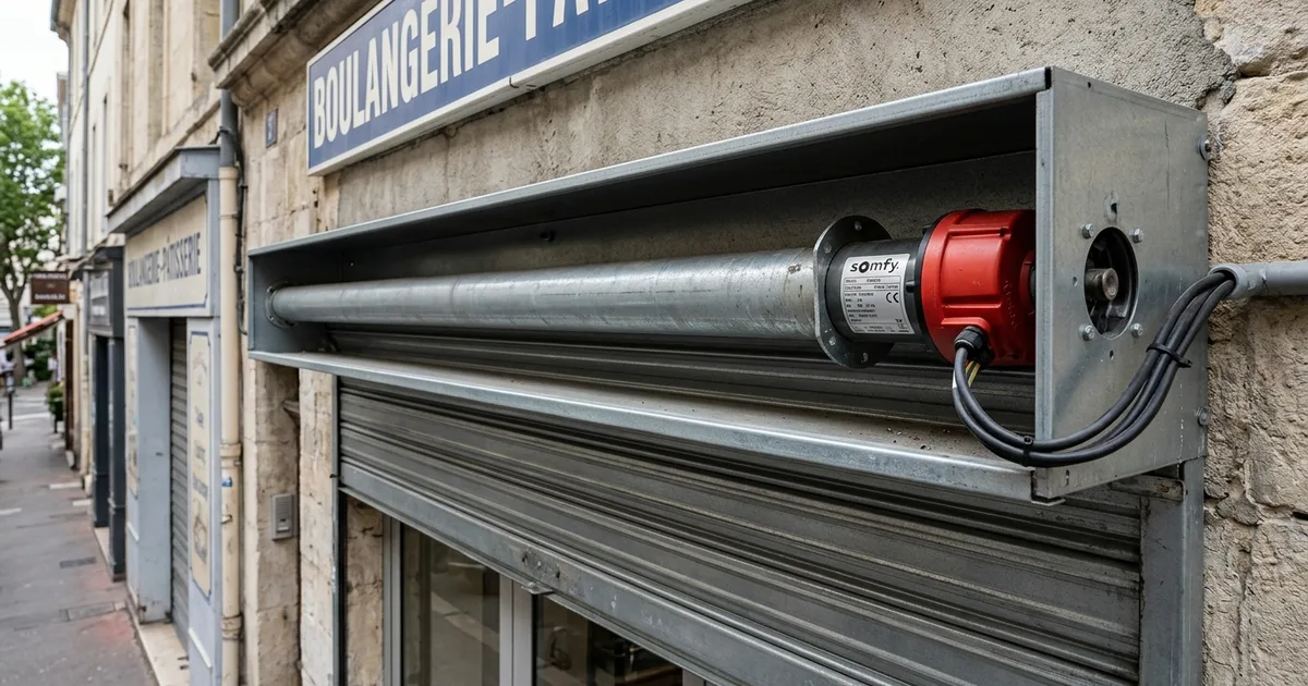 Moteur Rideau Métallique HS Marseille - Réparer ou Remplacer
