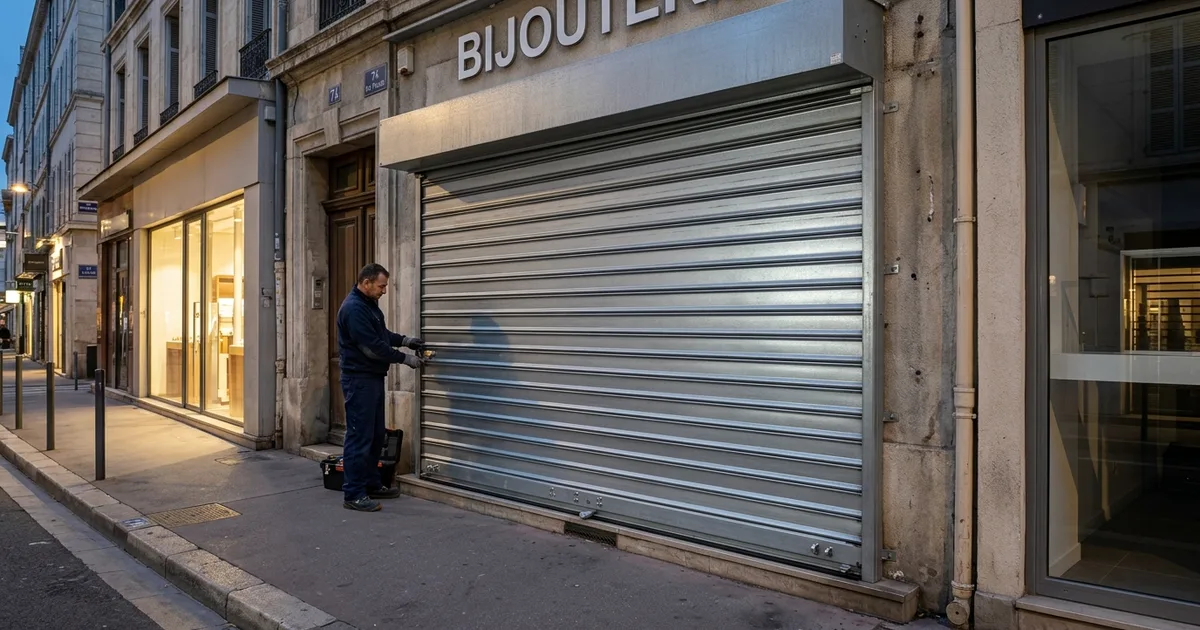 Rideau Métallique Anti-Intrusion Marseille - Normes RC