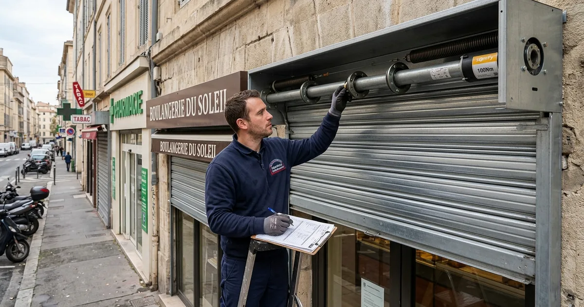 Rideau Métallique Cuisine Restaurant Marseille - Normes Hygiène