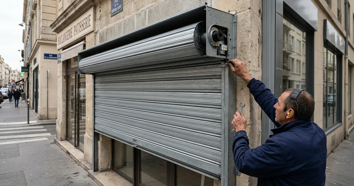 Rideau Métallique Galvanisé ou Aluminium à Marseille - Le Verdict