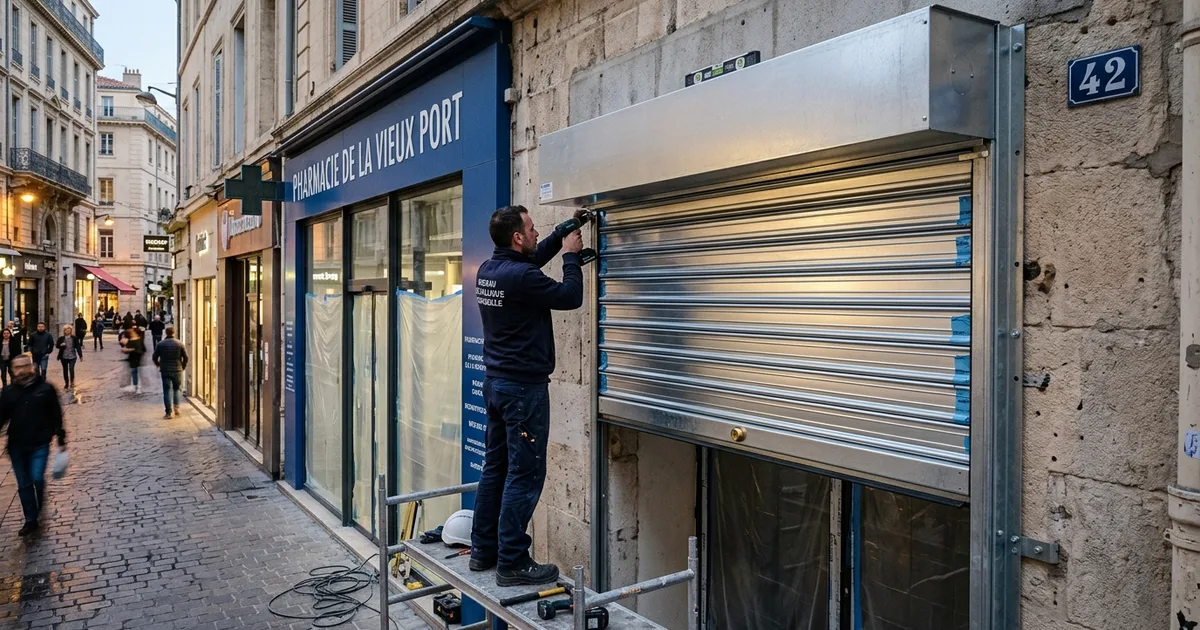 Rideau Métallique Parking Souterrain Marseille - Exigences